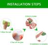 Novos clipes de fixação de parede de escalada de plantas invisíveis 10-50 peças PcsRattan Vine Bracket Fivela fixa Clipes de folhas Suporte de tração Jardim