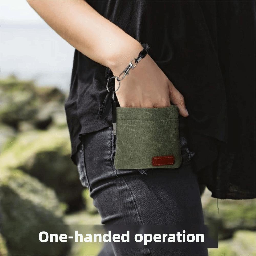 With Carabiner Dog Treat Pouch Durable Dog Training Treat Pouch Hands Free Treat Bag Dog Walking