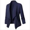 New Arrival Slim Fit Long Sleeve Solid Color Versatile Collar Lapel Blazer