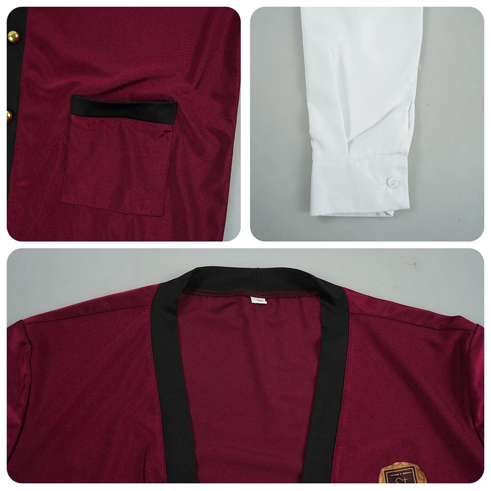 Anime Kakegurui Ryota Suzui Jabami Yumeko Saotome Uniform Suit Man Woman Cosplay Costume Jacket Pants Skirt Halloween Clothes
