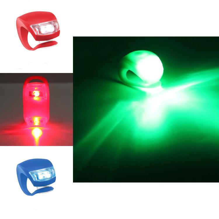 Bicycle Led Taillight Frog Light Waterproof Rechargeable Safety Warning For Mountain Cycling