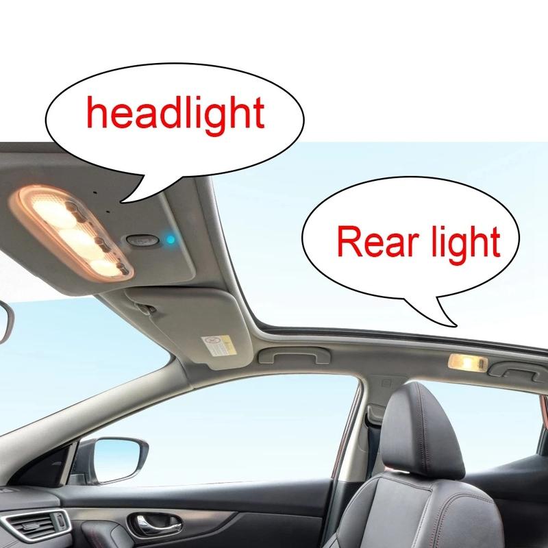 3-Botton Rear Light Dome Reading Light Ceiling Lamp For Nissan Qashqai J10 08-17 For Sunny March 26430-3ZA1A