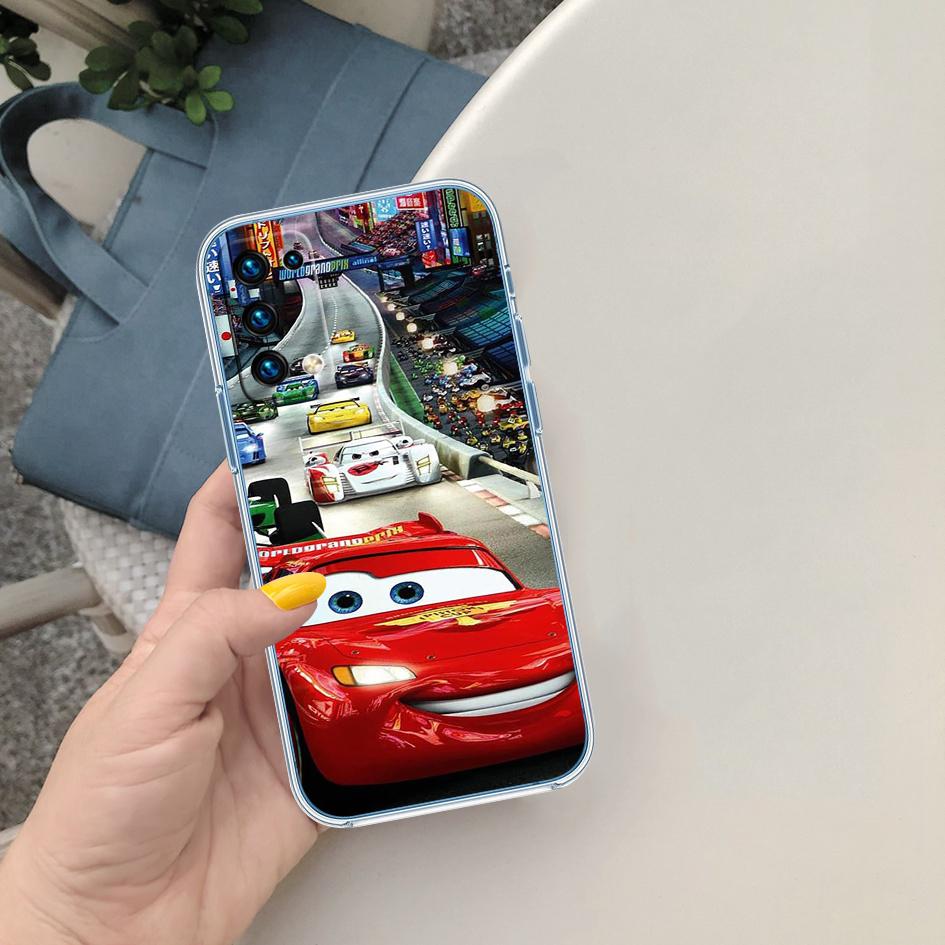 CJ23 Cars Lightning McQueen Case for Motorola Moto G10 G20 G30 G31 G32 G34 G35 G41 G42 G50 G51 G52 G55 G60 G60S G62 G71 G72 G75