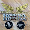 Cwcr1 Honda Stickers, 3D Circular Labels, Electroplated Letters, Waterproof Motorcycle Decoration Accessories Pcx125PCX160CBR650R1000R
