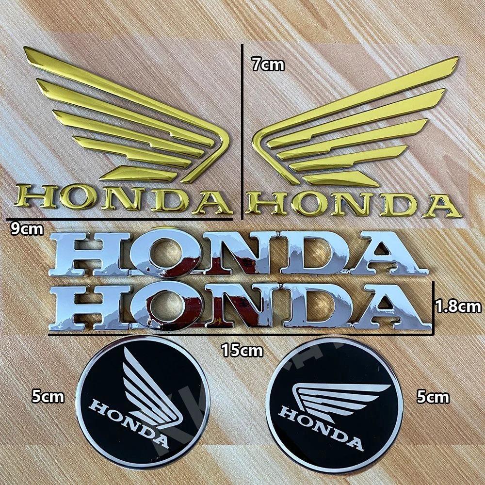 Cwcr1 Honda Stickers, 3D Circular Labels, Electroplated Letters, Waterproof Motorcycle Decoration Accessories Pcx125PCX160CBR650R1000R