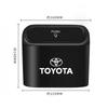 Car Trash Can Garbage Bin Organizer Accessories For Toyota 86 Mirai Supra Prado Alphard Crown Vellfire Venza Avalon Reiz Keyring