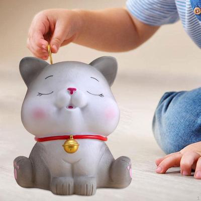 Katzenfigur, Statue, Sparschwein, Tierskulptur, Sammlerstück, Aufbewahrungsflasche, Festival, Geschenk, Spartopf