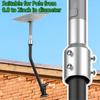 Mast Reducer Joint Socket for Second Generation Satellite Dish, Pipe Adapter Easy Installation Secure Antenna Mounting