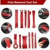 11-Piece Car Disassembly Tool Kit for Audio, Bumpers, Dashboards, and Interior Clips