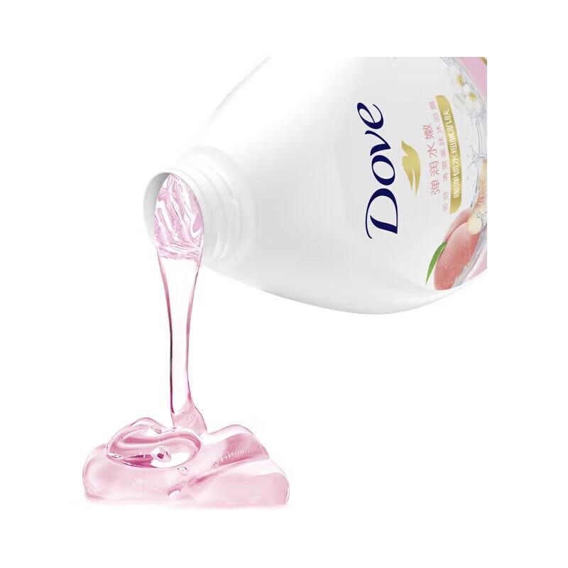 Dove White Peach Foaming Mousse & Hydrating Shower Gel Set