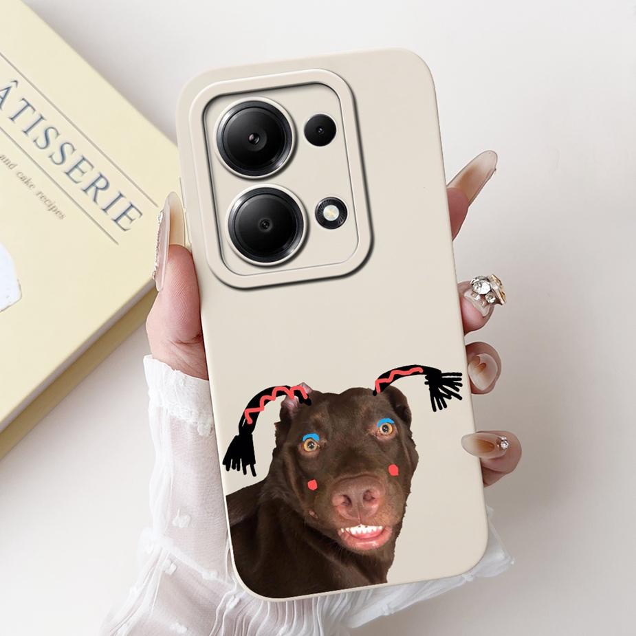 For Xiaomi Redmi Note 13 Pro 4G Case Cute Fashion Cartoon Cover Soft TPU Phone Cases For Redmi Note 13 Pro Plus Note13 5G Bumper