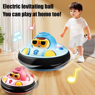 Electric Suspended Ball Indoor Toy with LED Lights And Music Parent Child Activity Ball Parent-Child Interactive Hover Soccer Ball Gifts