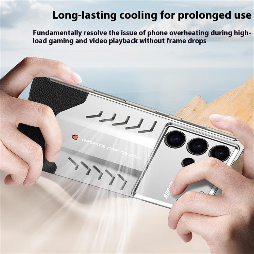 DYONG Pentru Samsung Galaxy S25 Ultra Carcasă Metalică Design Snap-Open Disipare Căldură Rezistent la Șocuri Husă Telefon