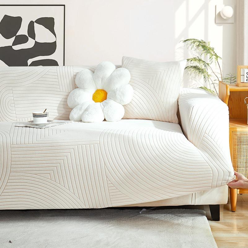 Copridivano elasticizzato universale, completo, antigraffio, antiscivolo, con copertura totale, ideale per tutte le stagioni e per un utilizzo senza pensieri.