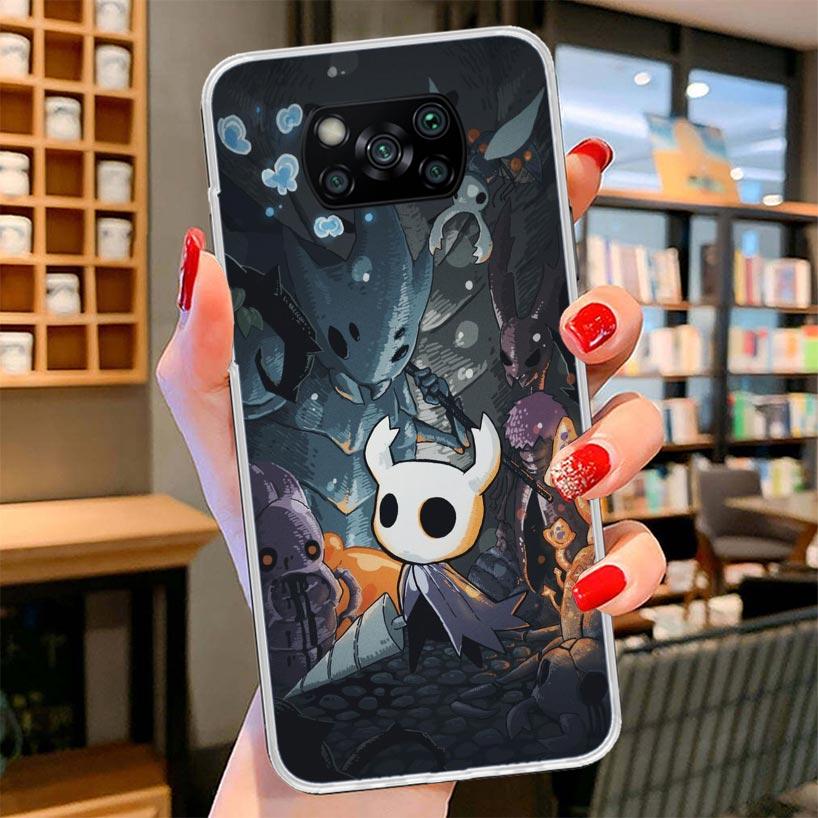 Hollow Knight Cartoon Cover Phone Case For Xiaomi Poco F7 Ultra X7 X6 X5 Pro M7 Redmi 15C 15 13C 13 12C 12 10C 10 9A 9C 9T 9 She