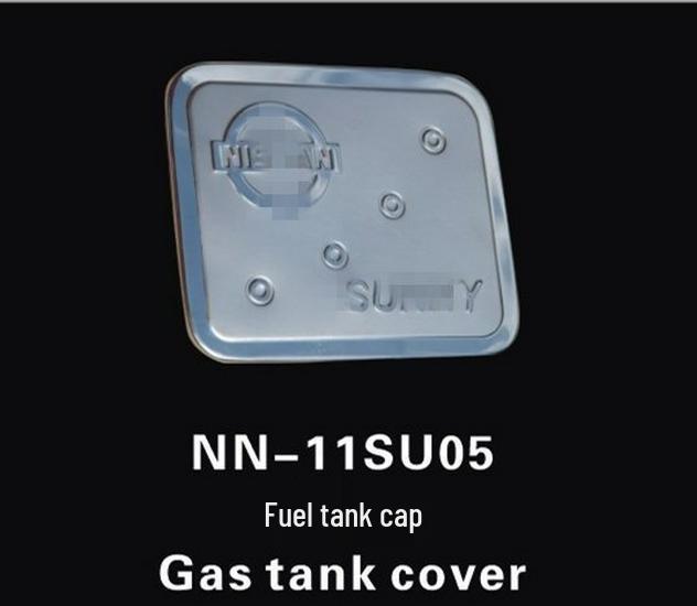 Stainless Steel Fuel Tank Cap Cover for 11-15 New Sunny Models