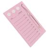 3 In 1 Eyelash Extension Holder 7 To 15mm Clear Scale Acrylic Eyelash Extension Display Tray