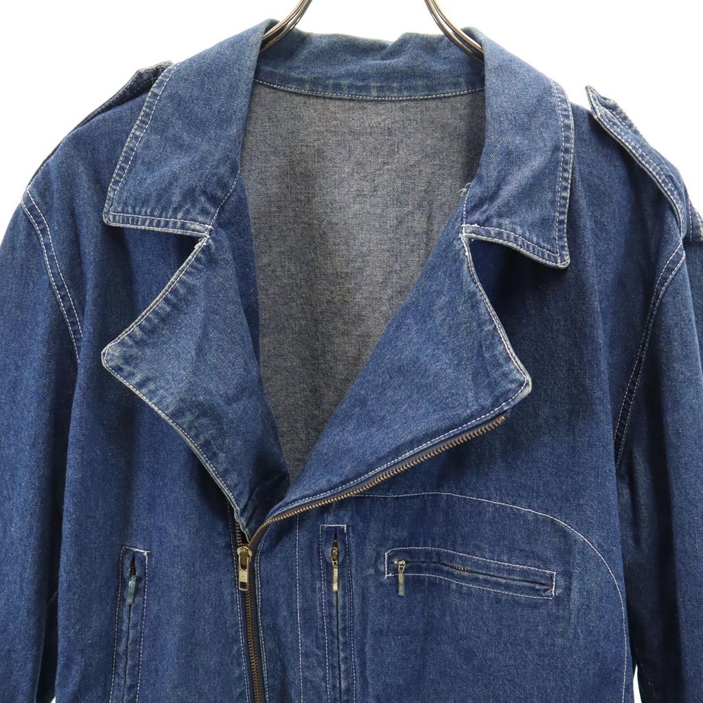 Made In Japan Denim Jacket Wash Blue Jeans Women Used