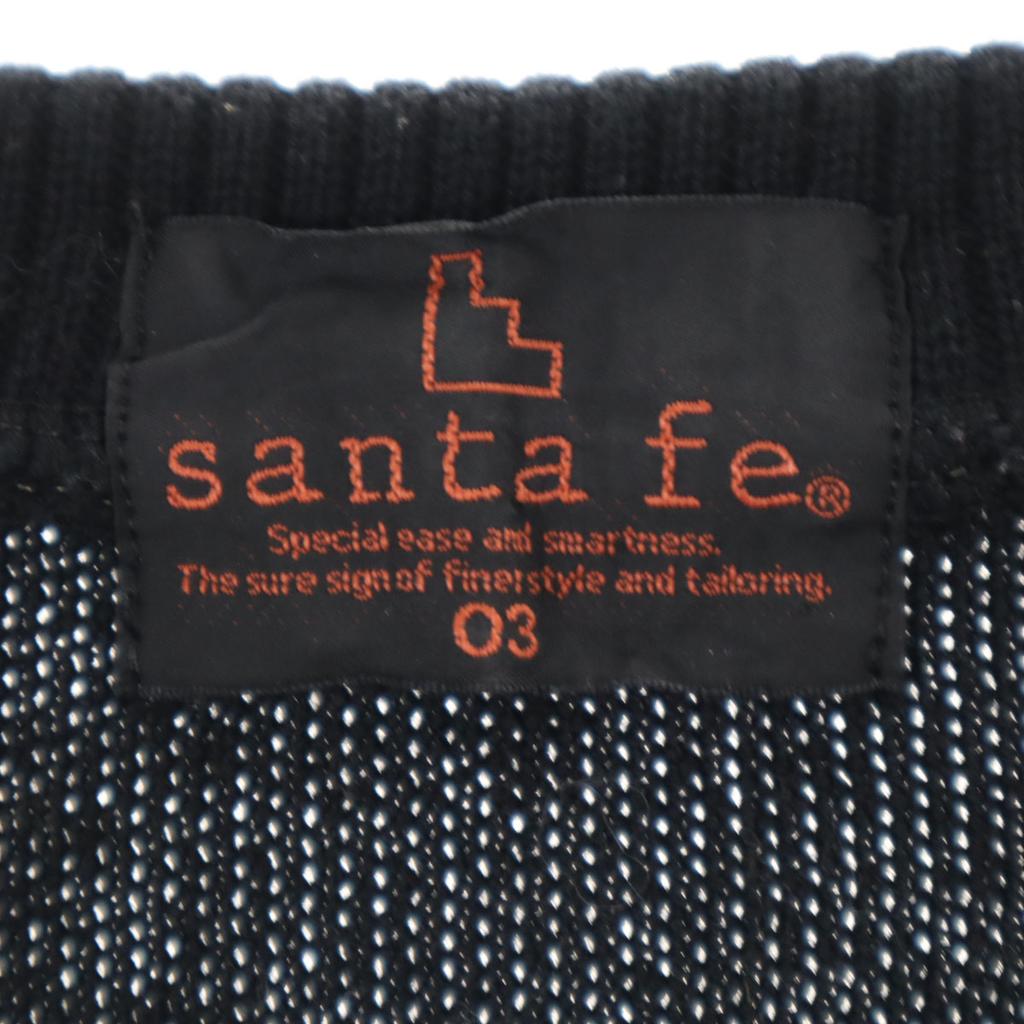 santa fe 90s Made in Japan Old Long sleeve trainer 3 sweat Men's Used
