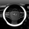 Leder Auto Lenkradabdeckung für Lexus NX350 RX NX RX450h LX600 LBX ES NX250 ES350 RX350 RX350h 2021 2022 2023 2024 2025