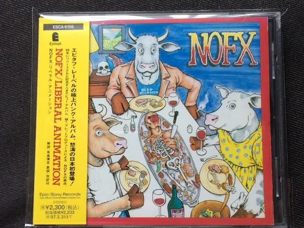 CD NOFX - Liberal Animation ESCA6156 Epitaph 1995 Japan ObiRock Used