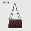 High-End Texture Trendy Fashion Rhombus Chain Bag Niche Ladies Shoulder Messenger Bag