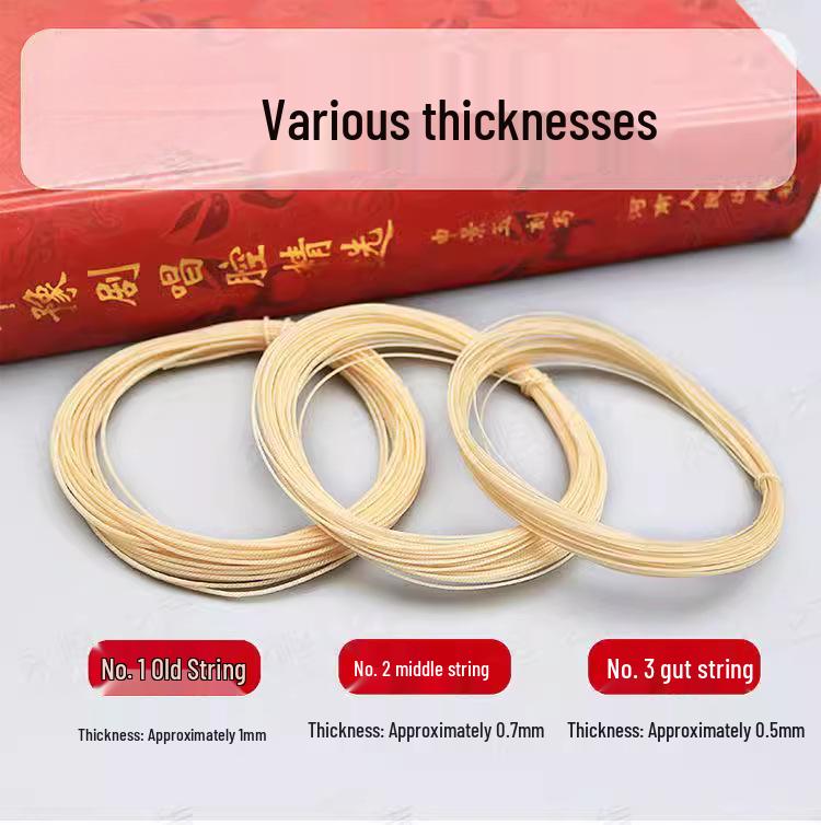 Natural Silk Huqiu Erhu Zhonghu Pipa Jinghu String Set