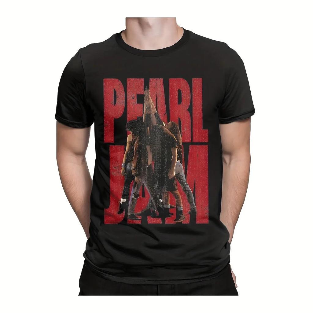 Toate Sezoanele Bărbați Femei Cel Mai Bun Album Turneu Perle Jam Trupa Rock Tricou Accesorii Bumbac Pur Tricou Haine Tricou Vintage