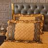2pcs Crystal Velvet Pillowcase Solid Color Winter Warm Pillow Cases Decor Home Pillow Covers Bedding