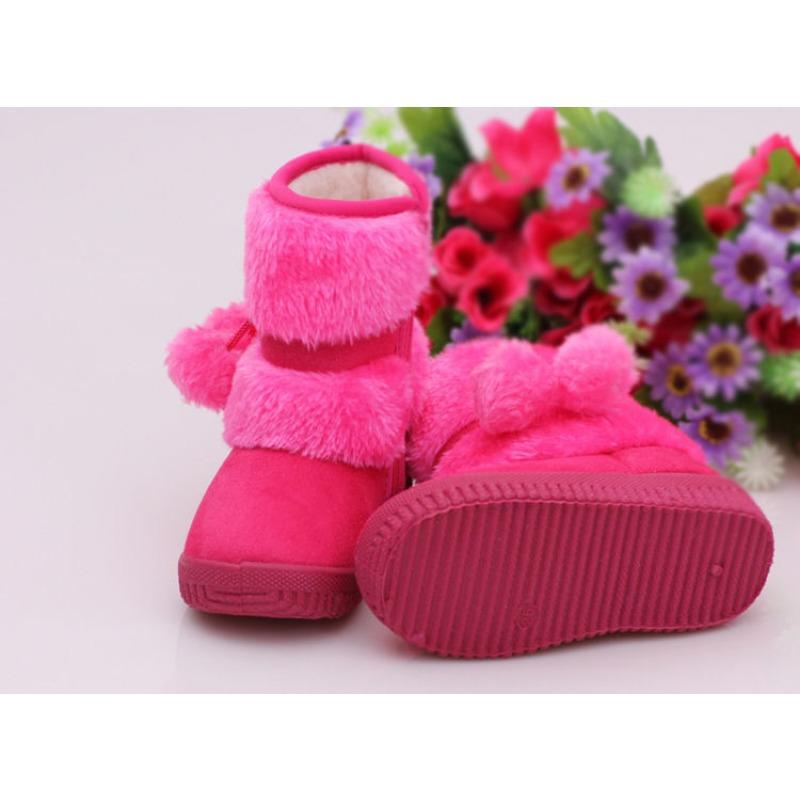 Детские зимние сапоги утолщенные и бархатные — фото 18