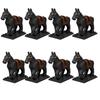 MOC Medieval Military Building Blocks Cavalry Regiment Knight Horse Animal Accessories Set Mini Bricks Buy Goods Boy Toy Gift