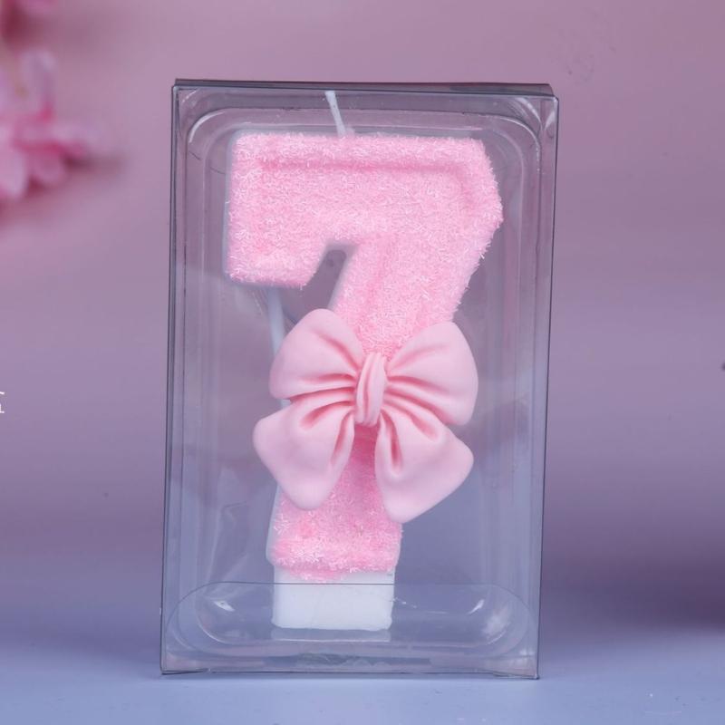 Charming Number 0 to 9 Birthday Candle Paraffin Wax Birthday Cake Decoration Candle