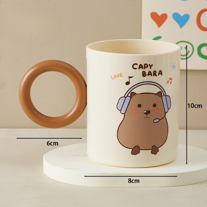 

Детские мультяшные чашки для чистки зубов и полоскания, туалетные чашки для пары, бытовые пластиковые чашки для зубов Style One