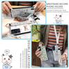 Cartoon Phone Holder Phone Case For TCL 40SE/T610K Wristband Waterproof Durable Soft Case Shockproof Anti-knock Cute