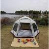 Li Shen Automatic Quick-Open Portable Folding Hexagonal Camping Tent