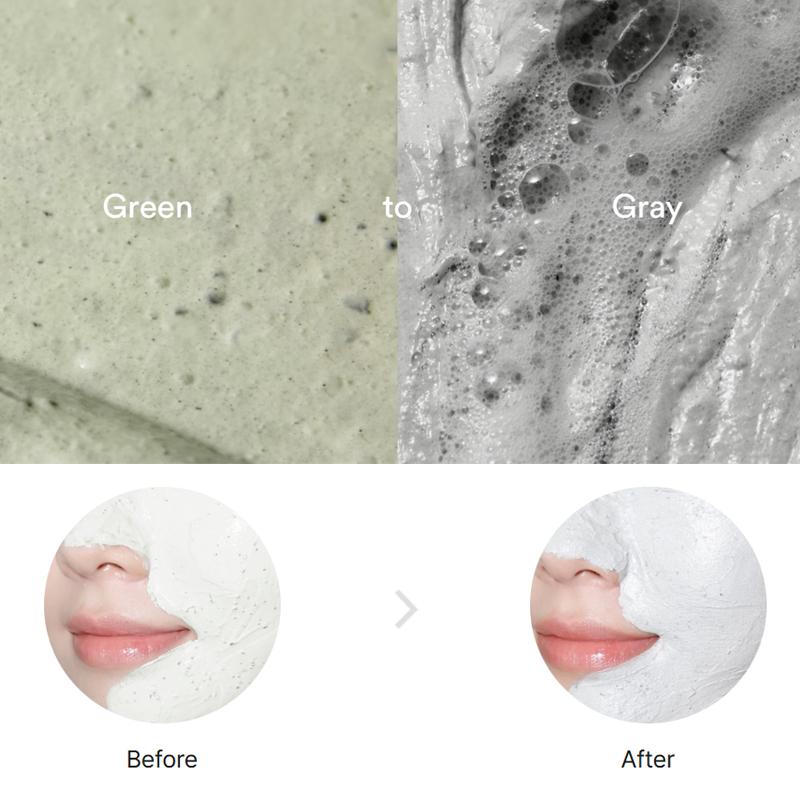 ABIB Pore Clay Pack Cleanser Heartleaf Charcoal Foam 120ml