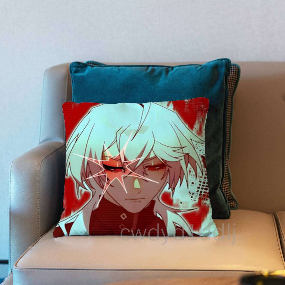 Casper A Date With Death Pillow Case Short Plush Sofa Decorative Gift Home Doublesided Printing Cushio