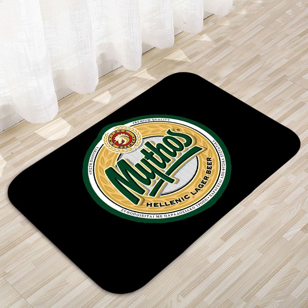 

Mythos Greek beer Carpets Floor Mats Door Mats Bathroom Mats Washable Home Decor 502 40cmx60cm