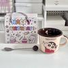 Birthday gifts for girls, girlfriends, souvenirs, cute children's crayons, Shin-chan mugs, practical gift gift boxes