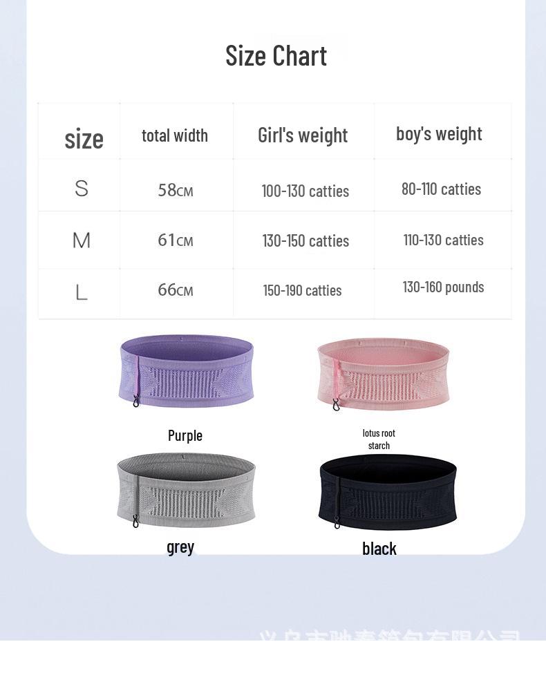 Seamless Knit Waist Pack - Large Capacity, Breathable & Non-Slip for Running, Cycling, Fitness, Yoga