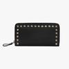 Valentino 4w2P0645 Vsh 0no  P0645 Vsh 0no  Rockstud Long Wallet
