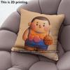 Cute Basketball Boy Cartoon Print Throw Pillow Covers Pattern Cushion Cover Suitable for Sofa Bedroom Car Pillow Cover