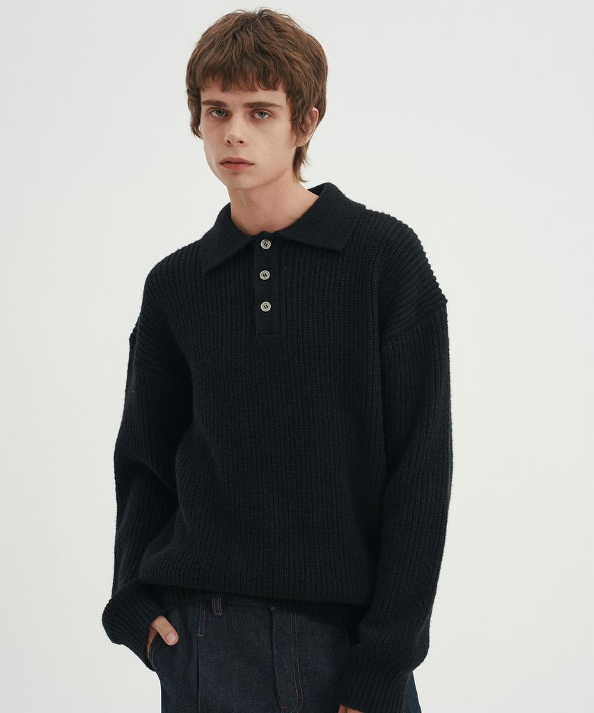 BLOND9 Hachi T-Shirt Knit_Black