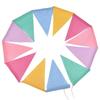 Colorful DIY Triangle Flag Bunting for Christmas, Wedding, Birthday, Party Decoration