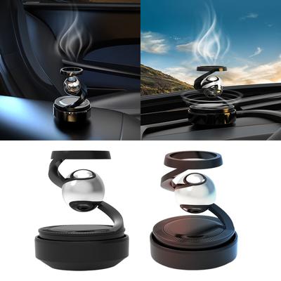 Diffusore di profumo solare per veicoli, tema spaziale, deodorante per auto, ornamento a energia solare per auto, potenziatore di aromi per veicoli, regalo
