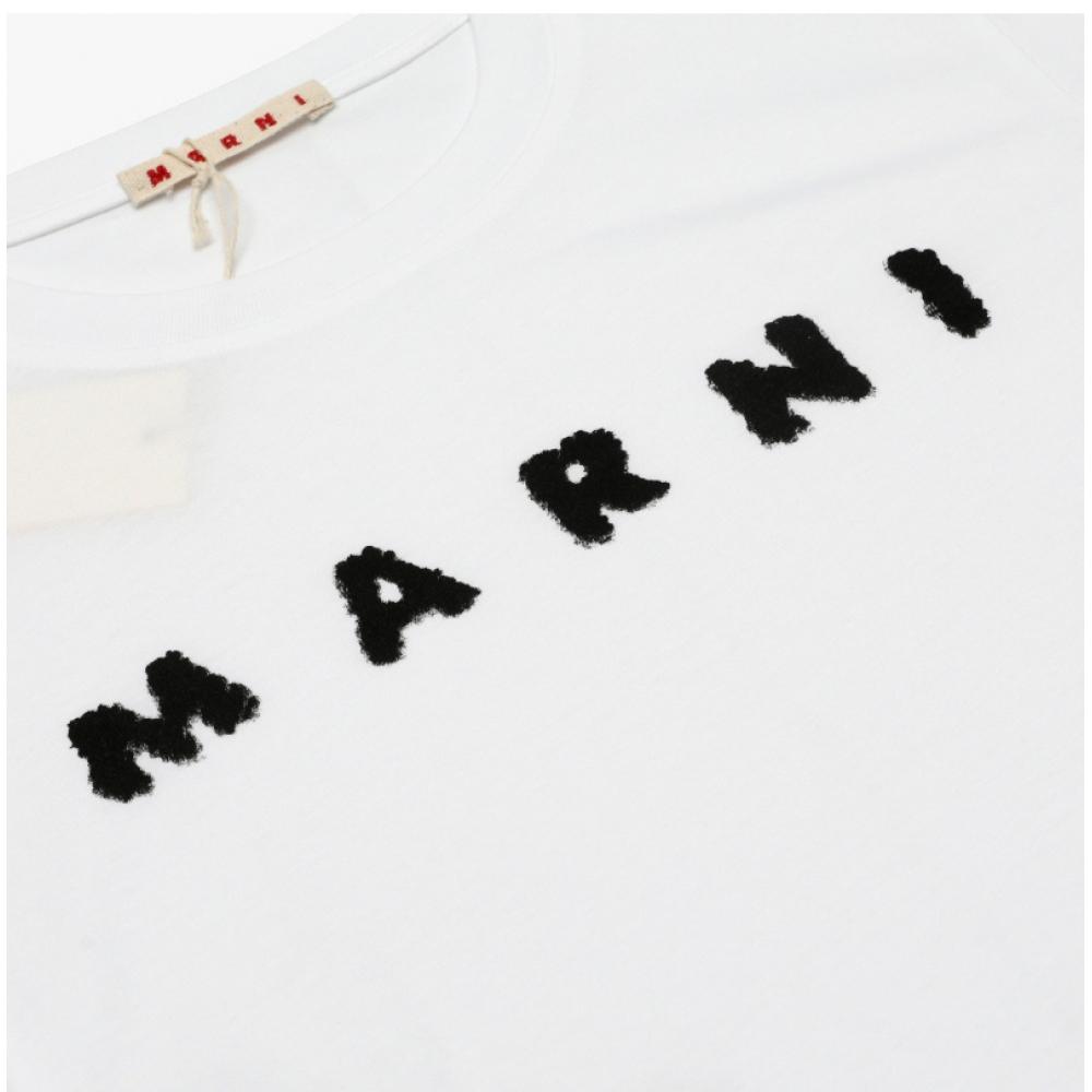 Marni Logo Women S T ShirT Thje0293p8 uScx42 Slw01