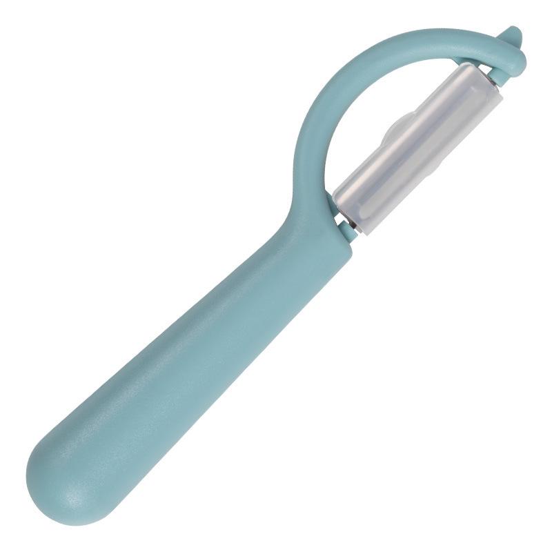 Sharp Stainless Steel Melon & Fruit Peeler Knife with Scraper - Sturdy, Easy to Use