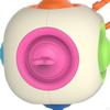 Baby Teether Ball with Suction Cup Busy for Infants Toddlers Girls Style A