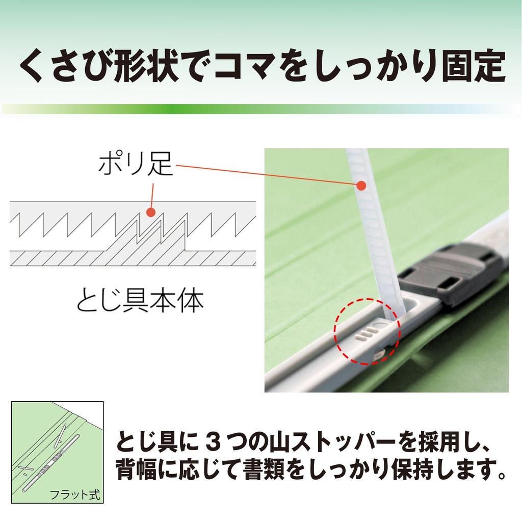 Plus Economy Flat A4 Green File, Vertical, 2-Hole, 10-Pack, 79-356