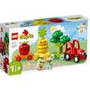 LEGO Duplo First Vegetable Tractor Toy, a Great Gift for Birthdays, Christmas, and Educational Toys for Boys and Girls Ages 18 Months, 2 Years, and 3